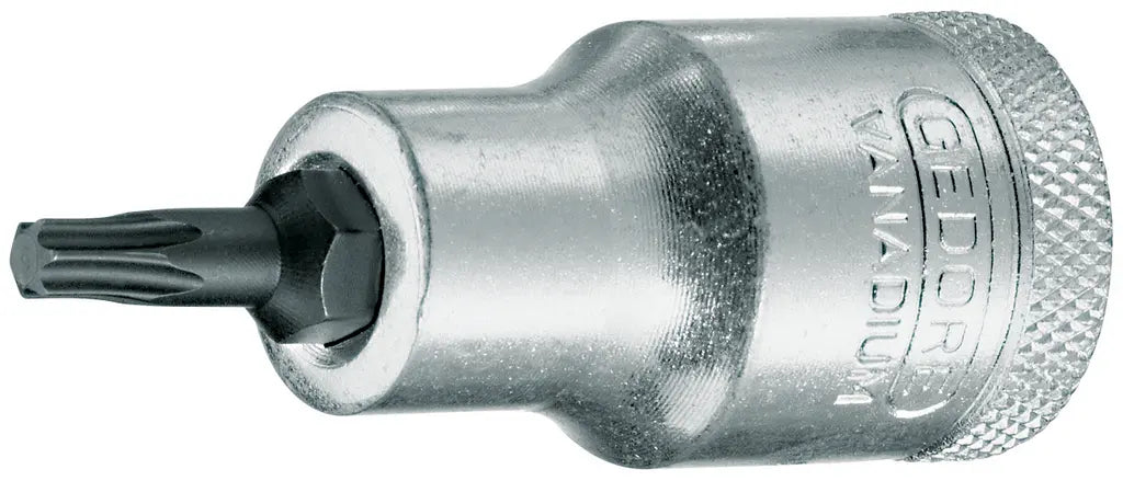Gedore 1/2 in Torx Screwdriver Bit Socket, T20, Length 56mm - GD 6152930 Gedore