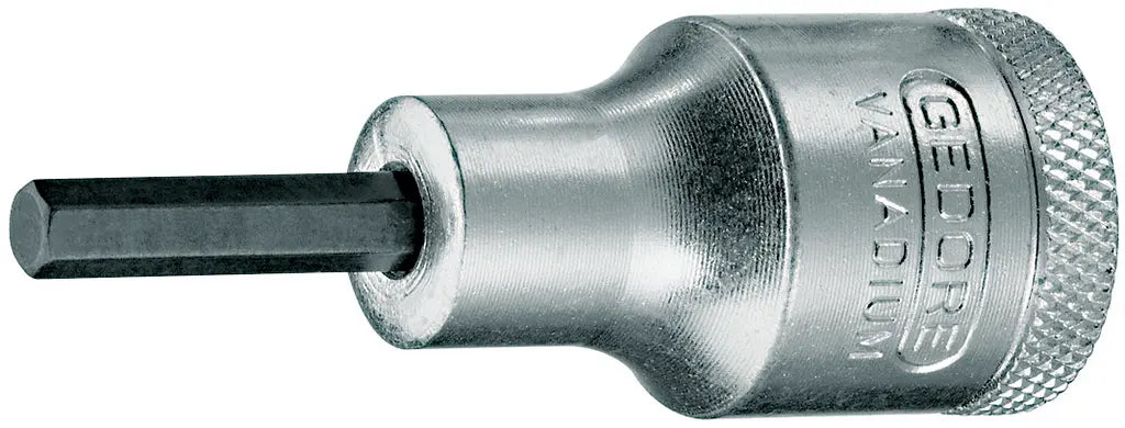 Gedore 1/2 in Internal Hexagon Screwdriver Bit Socket, 4mm - GD 6153070 Gedore