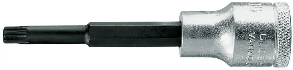 Gedore 1/2 in Long XZN Multi-Point Screwdriver Bit Socket, M12 - GD 6159860 Gedore