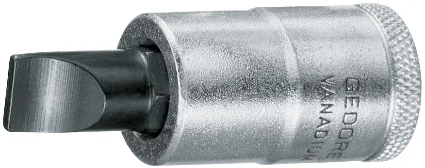 Gedore 1/2 in Slotted Screwdriver Bit Socket, 12 x 2mm - GD 6656220 Gedore