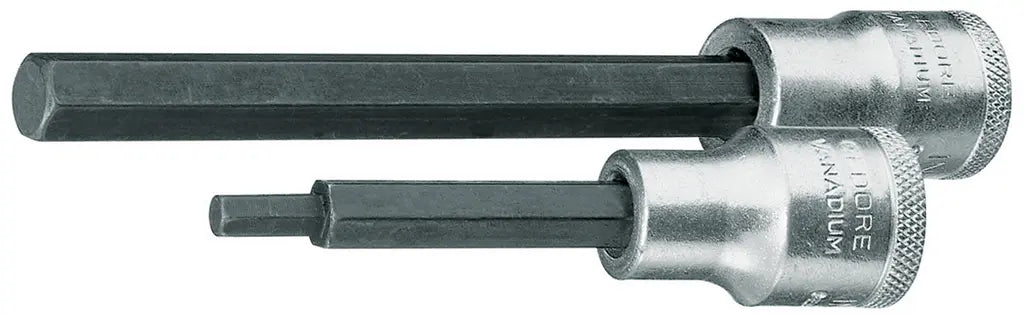 Gedore 1/2 in Internal Hexagon Screwdriver Bit Socket, 7mm, Length 100mm - GD 6157570 Gedore