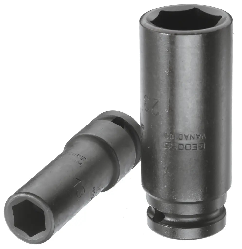Gedore 1/2 in Long Hexagon Impact Socket, 21mm - GD 6162730 Gedore
