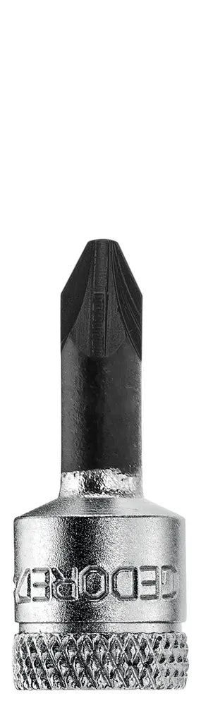 Gedore 1/4 in POZI Screwdriver Bit Socket, PZ1 - GD 6187130 Gedore