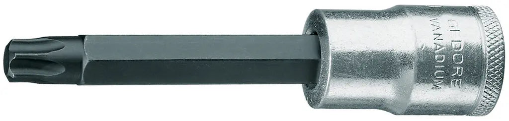 Gedore 1/2 in Long Torx Screwdriver Bit Socket, T27 - GD 6188370 Gedore