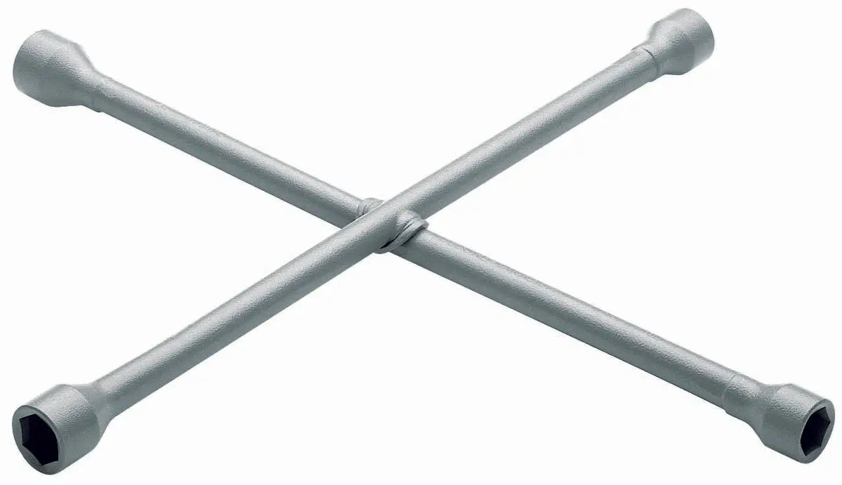 Gedore 28 PU 4-way wheel wrench 17x19x21x11/16", 420x420 mm 6227610 Gedore