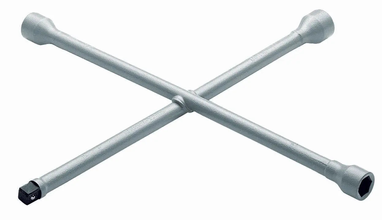 Gedore 28 PUV 4-way wheel wrench 17x19x21x1/2", 420x420 mm 6228260 Gedore