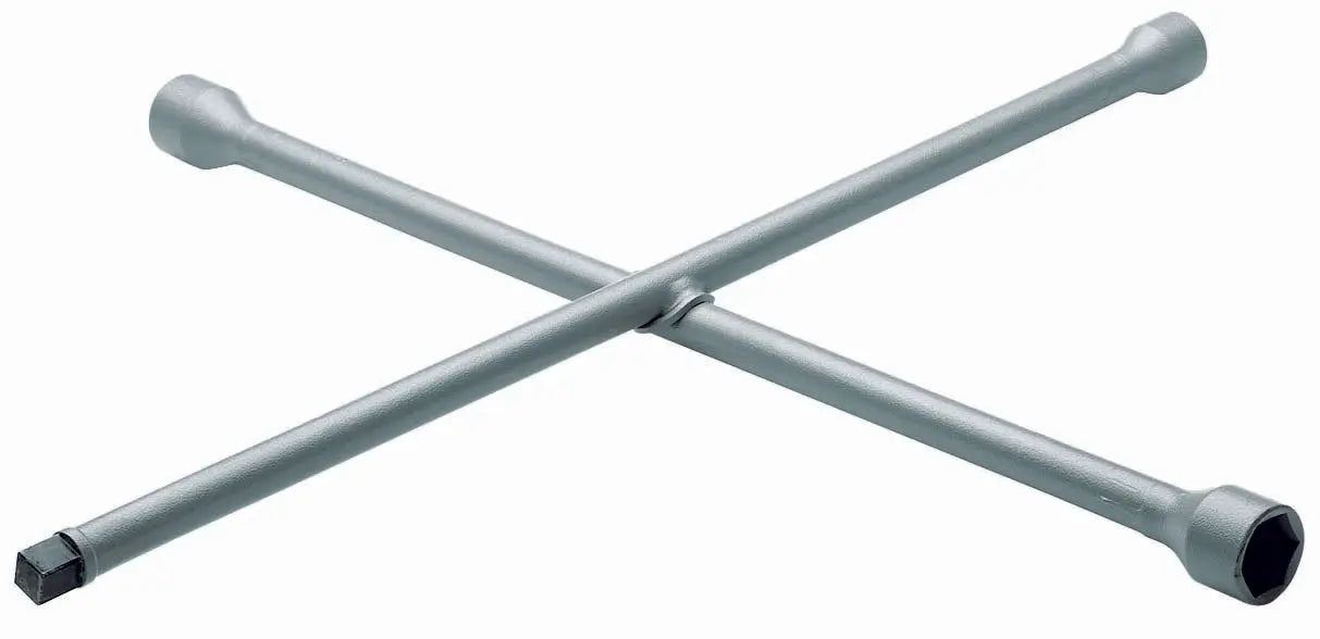 Gedore 28 LV 4-way wheel wrench 24x27x32x3/4", 750x750 mm 6229150 Gedore