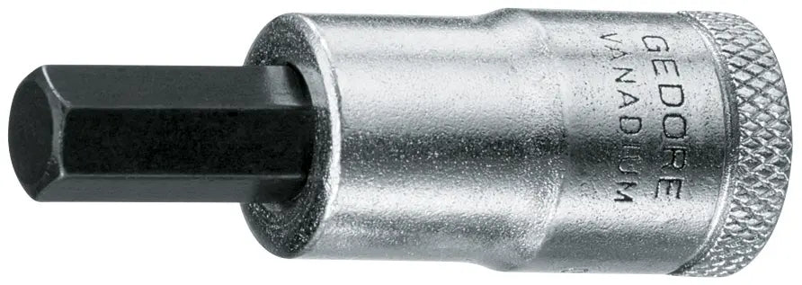 Gedore 3/8 in Internal Hexagon Screwdriver Bit Socket, 1/8 in - GD 2195208 Gedore