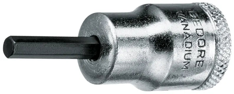 Gedore 3/8 in Internal Hexagon Screwdriver Bit Socket, 3/8 in - GD 1193449 Gedore