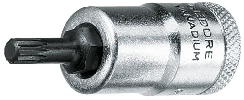 Gedore 3/8 in XZN Multi-Point Screwdriver Bit Socket, M6 - GD 6242250 Gedore