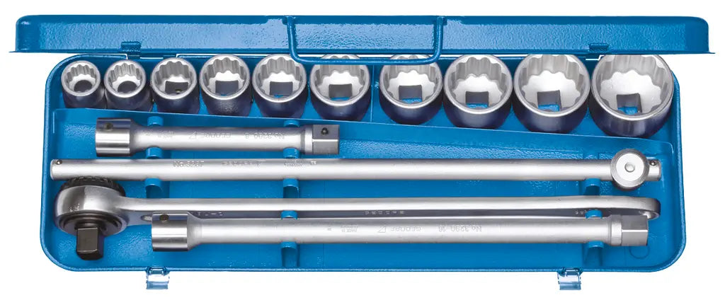 Gedore Set of 14 3/4 in UD Profile Socket Wrench, 22 - 50mm - GD 6280420 Gedore