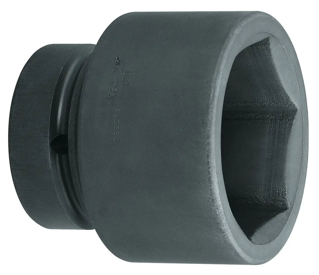 Gedore 2-1/2 in Hexagon Impact Socket, 90mm - GD 6371650 Gedore