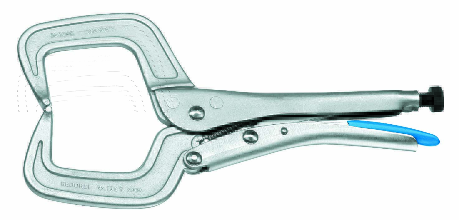 Gedore 138 Y Profile-section grip wrench 11" 6407860 Gedore