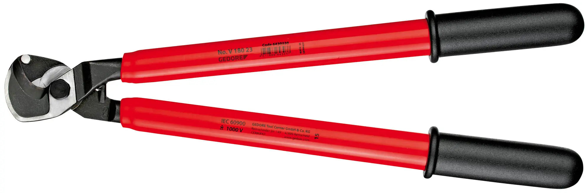 Gedore V 180 23 Cable shears 620 mm 6430330 Gedore