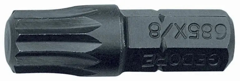 Gedore 685 X 8 S-010 Screwdriver bit 1/4", Value pack 10-pc, XZN M8 6540270 Gedore