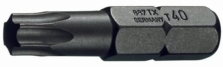 Gedore 687 TX T7 S-010 Screwdriver bit 1/4", Value pack 10-pc, TORX T7 6541910 Gedore