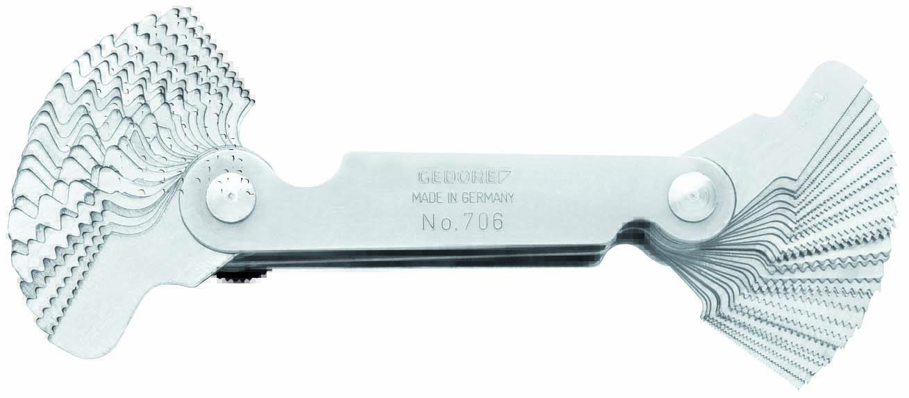Gedore 706 Thread gauge 6549730 Gedore
