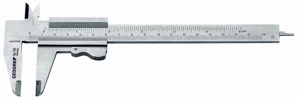Gedore 710 Pocket vernier calliper 6555030 Gedore