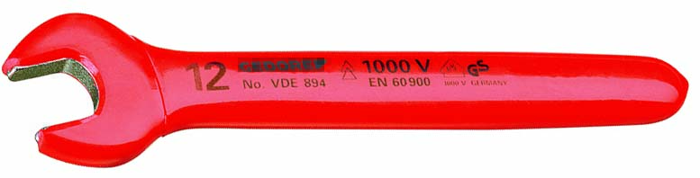 Gedore VDE 894 13 VDE Single open ended wrench 13 mm 6572470 Gedore