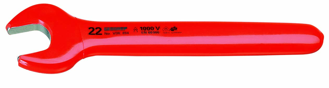 Gedore VDE 894 22 VDE Single open ended wrench 22 mm 6573280 Gedore