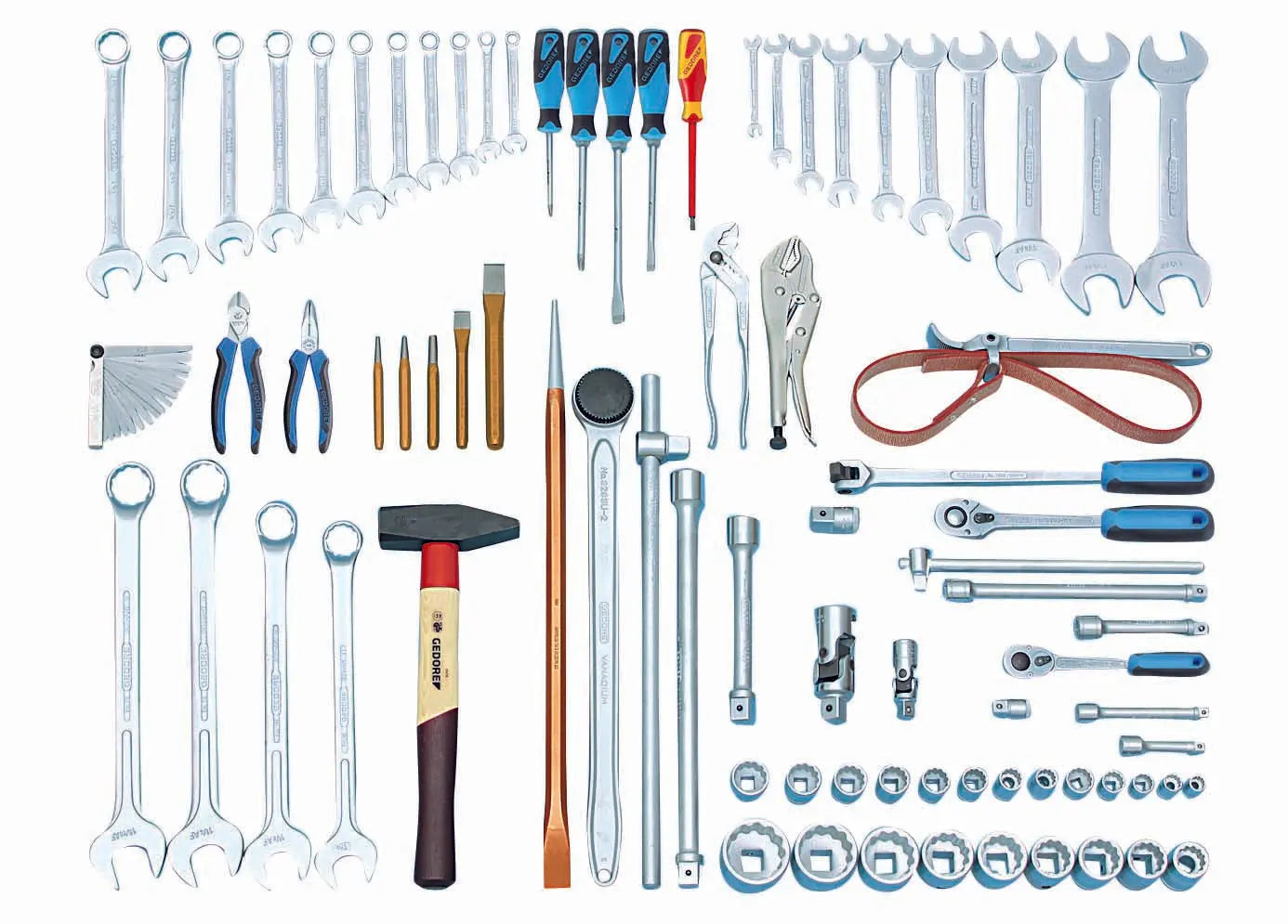 Gedore S 1005 A Tool assortment 81 pcs INCH 6600510 Gedore