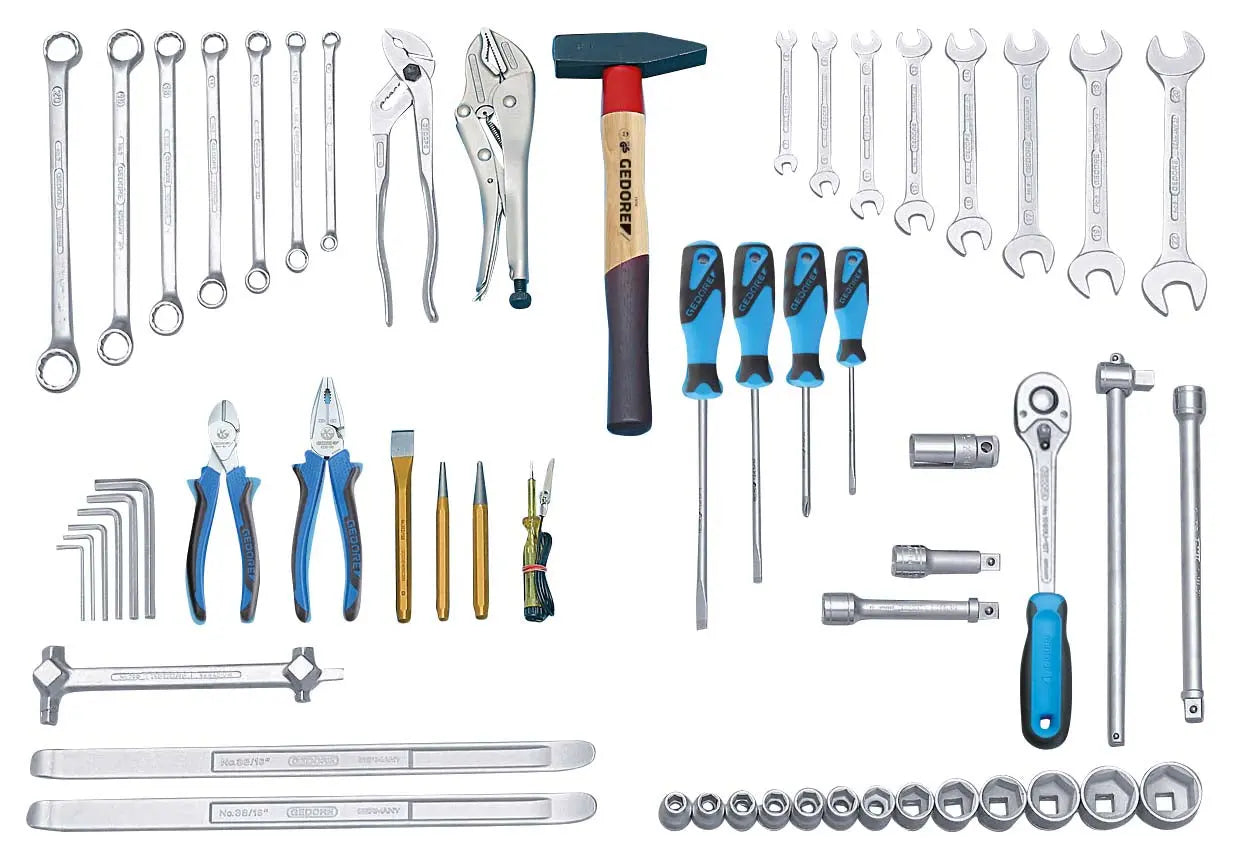 Gedore S 1151 Tool assortment 68 pcs MM 6607010 Gedore