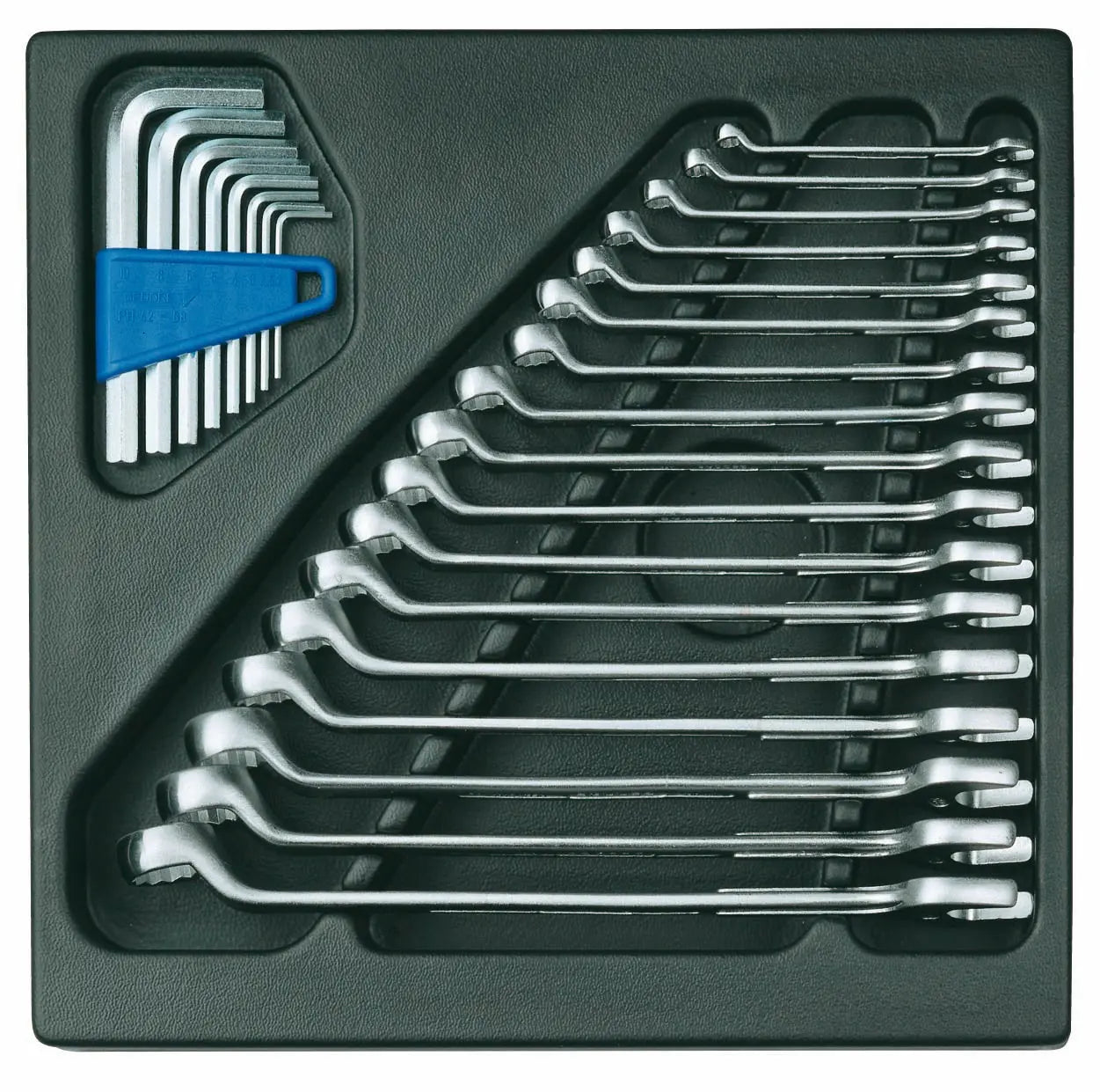 Gedore 1500 ES-1 B Combination Wrench set in 2/3 ES tool module 6612280 Gedore