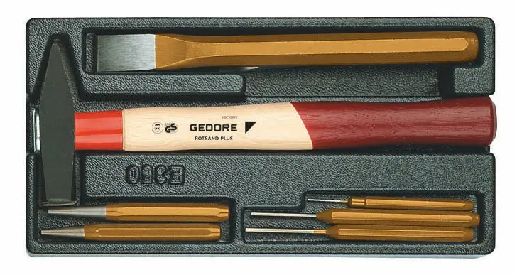 Gedore 1500 ES-350 Chisel set in 1/3 ES tool module 6613760 Gedore