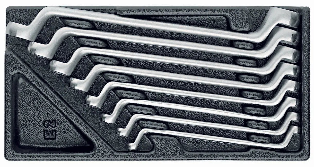 Gedore 1500 ES-2 Ring wrench set in 1/3 ES tool module 6621190 Gedore