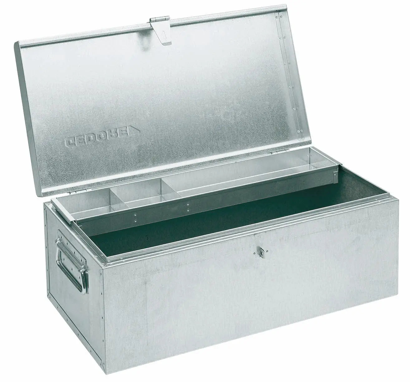 Gedore 1440 Z-91 JUMBO Zinc-Plated Tool box, 440x918x537 mm - GD 6629170 Gedore