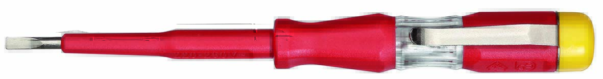 Gedore 4615 3 Voltage tester 220-250 V, slotted 3 mm 6699110 Gedore