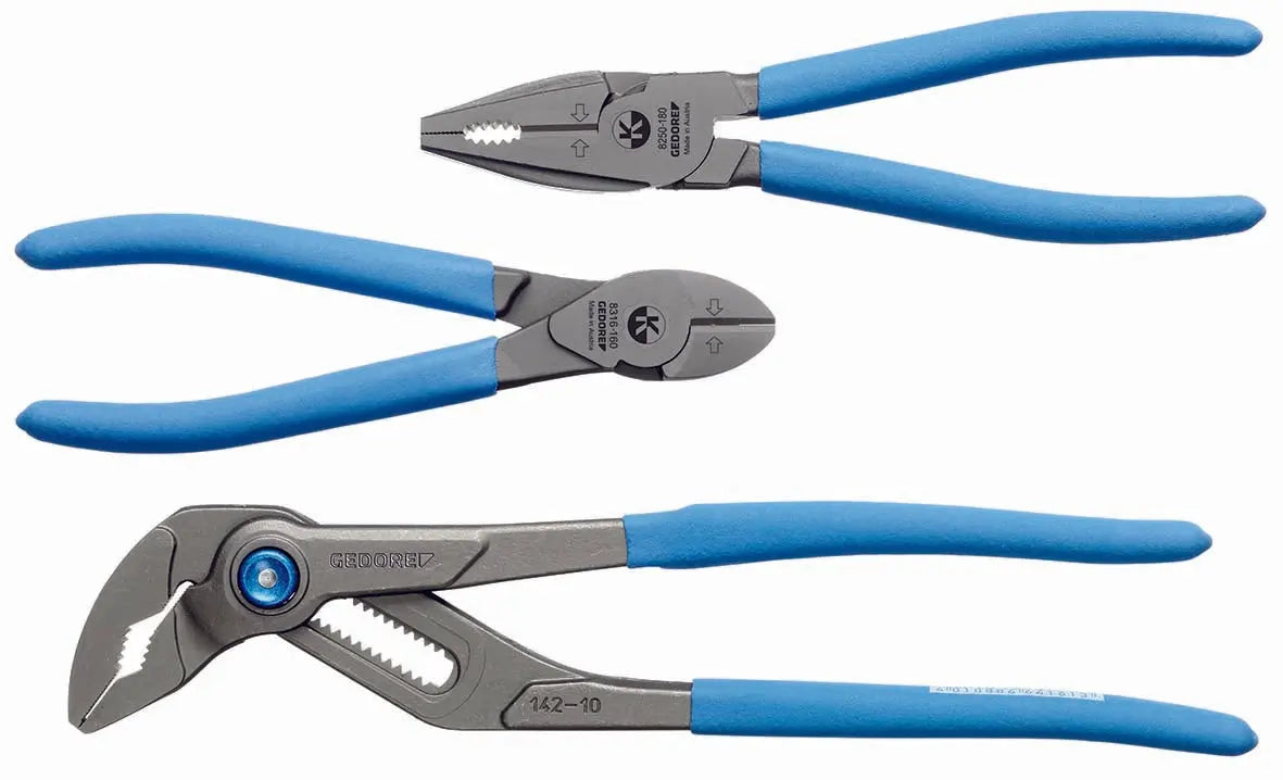 Gedore S 8303 TL Pliers set, 3 pcs 6703910 Gedore