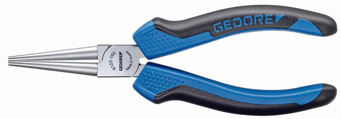 Gedore 8122-160 JC Round nose pliers 160 mm, 2-component handle 6716810 Gedore
