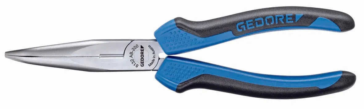 Gedore 8132 AB-200 JC Bent nose telephone pliers 200 mm 6721300 Gedore