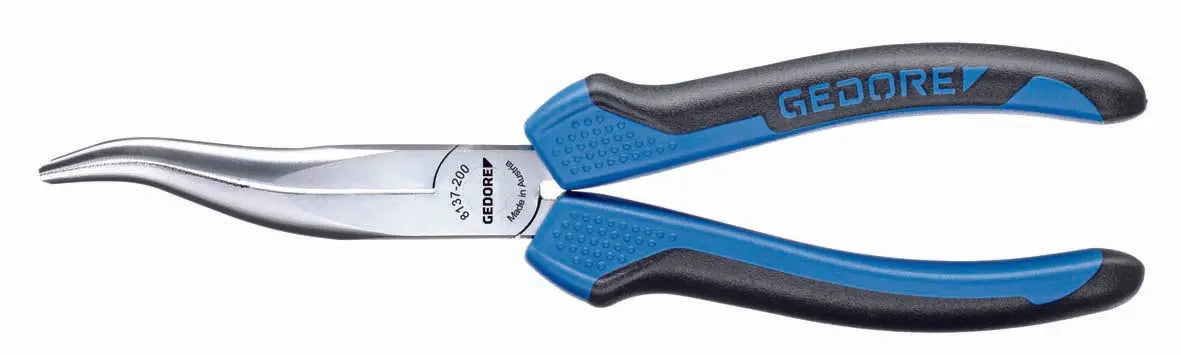 Gedore 8137-200 JC Mechanics pliers, without wire cutter, offset pattern 200 mm 6723190 Gedore