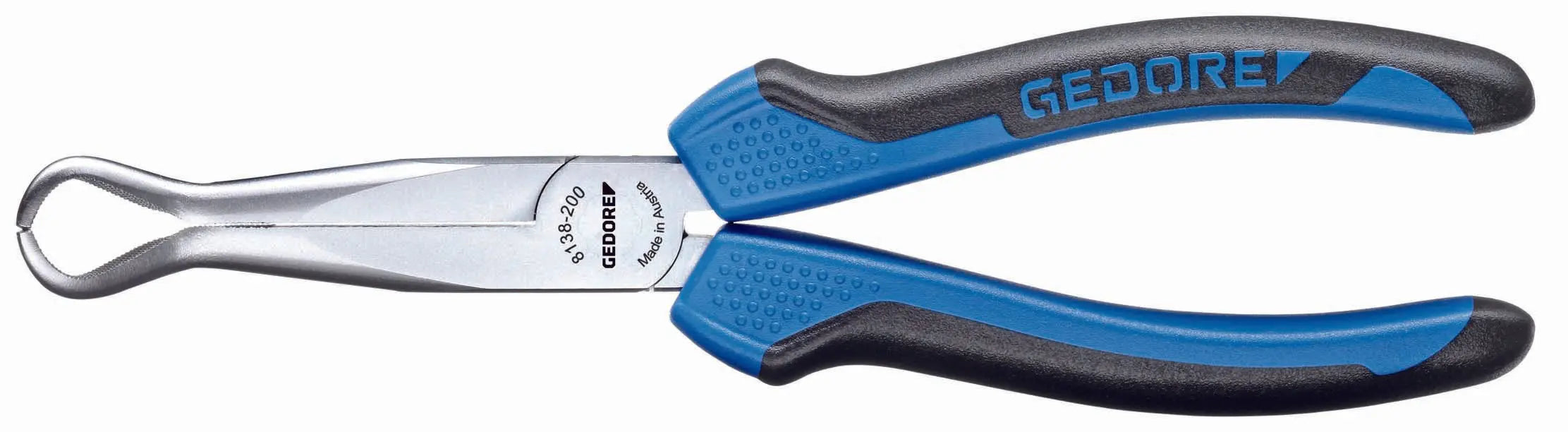 Gedore 8138-200 JC Mechanics pliers, without wire cutter, 30 degree Angled 200 mm 6723350 Gedore