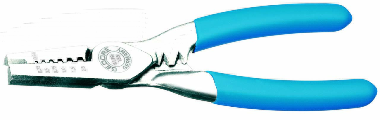 Gedore 8139-155 TC Cable end-sleeve pliers 155 mm 6723510 Gedore