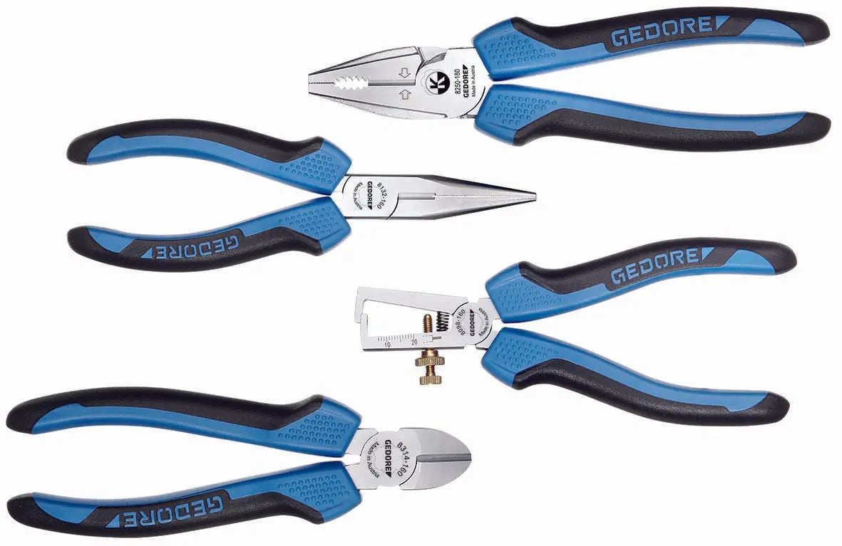 Gedore S 8200 JC Pliers set, 4 pcs 6730800 Gedore