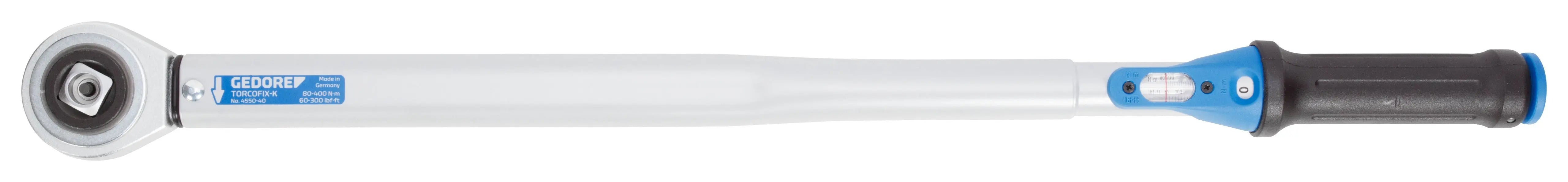Gedore 4550-40 Torque wrench TORCOFIX K 3/4" 80-400 Nm 7674330 Gedore