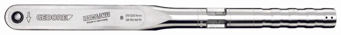 Gedore 8561-01 Torque wrench DREMOMETER B 1/2" 25-120 Nm 7683320 Gedore