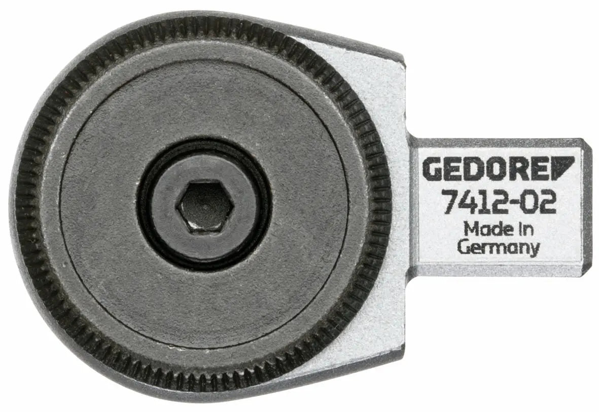 Gedore 7412-00 Rectangular reversible ratchet head 1/4" SE 9x12 7672710 Gedore