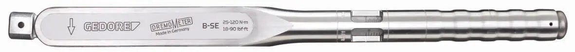 Gedore 8481-01 Torque wrench DREMOMETER B-SE 9x12 25-120 Nm 7714140 Gedore