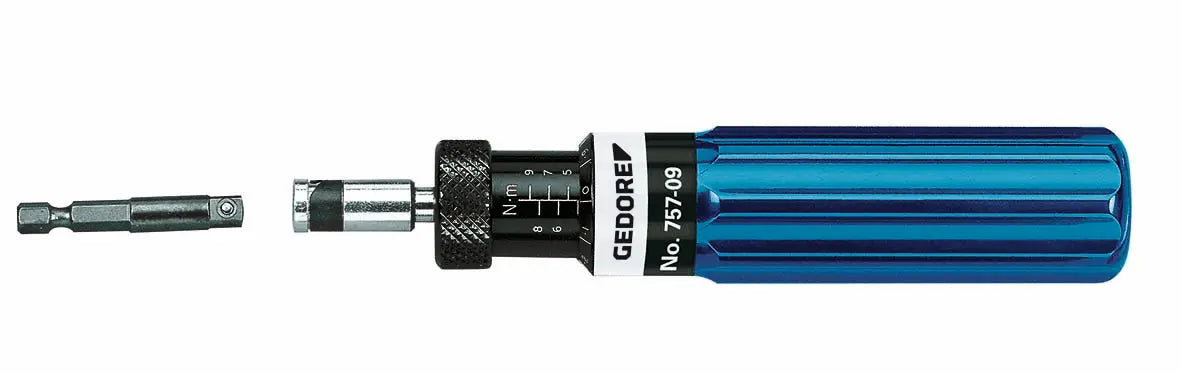 Gedore 757-09 Torque screwdriver S 1/4" 4-9 Nm 7718210 Gedore