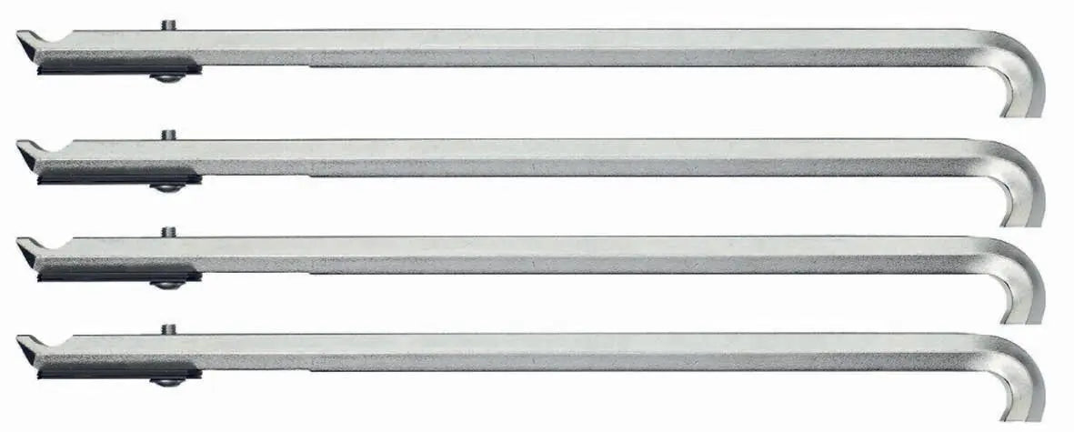 Gedore 1.29/30 Set of 4 pulling legs 178 mm with spacers 8012080 Gedore