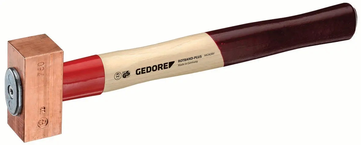 Gedore 622 H-2000 Copper hammer ROTBAND-PLUS 2000 g 8672840 Gedore