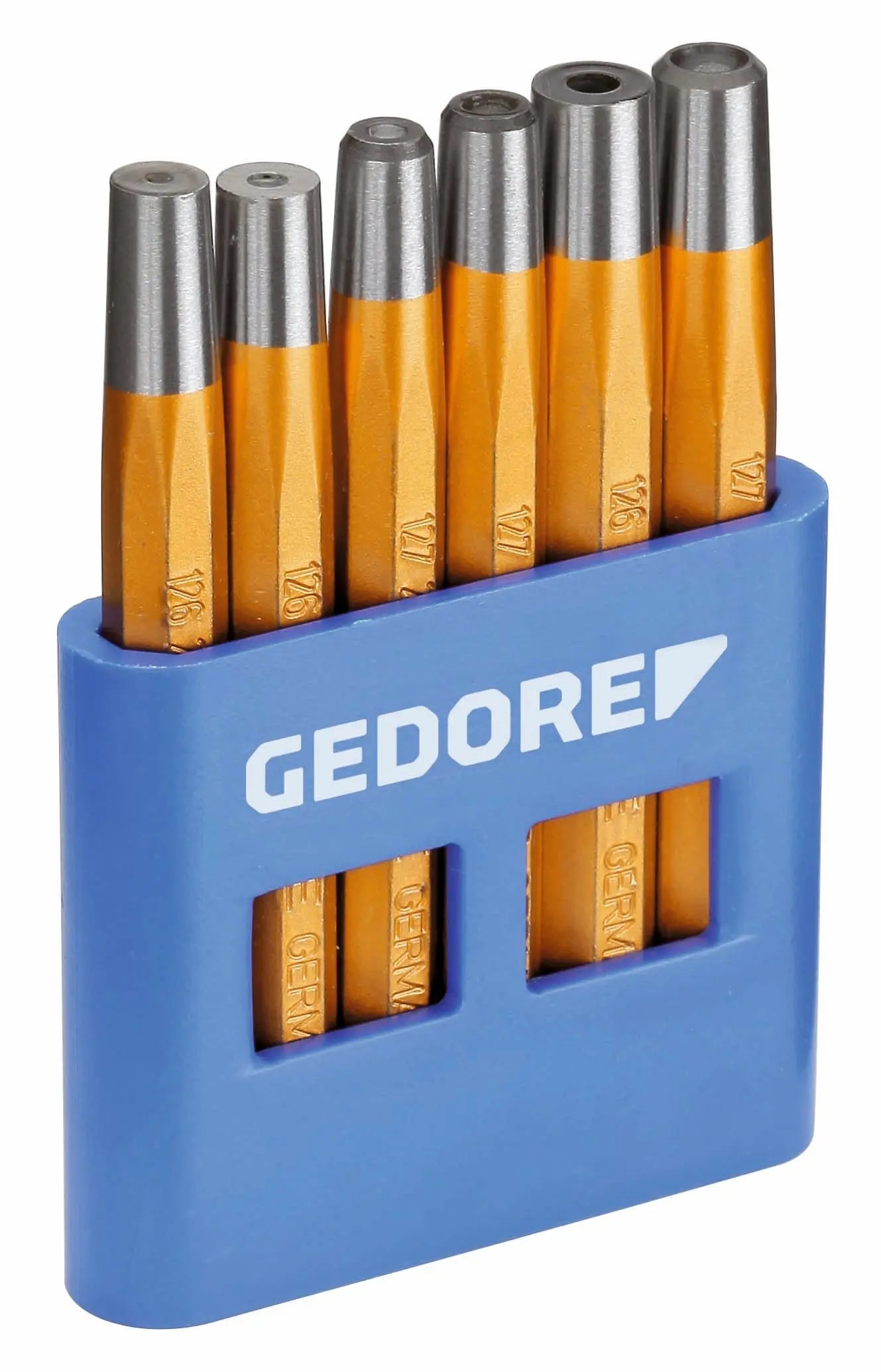 Gedore Set of 6 Riveting Setters and Snap Dies - GD 8773600 Gedore