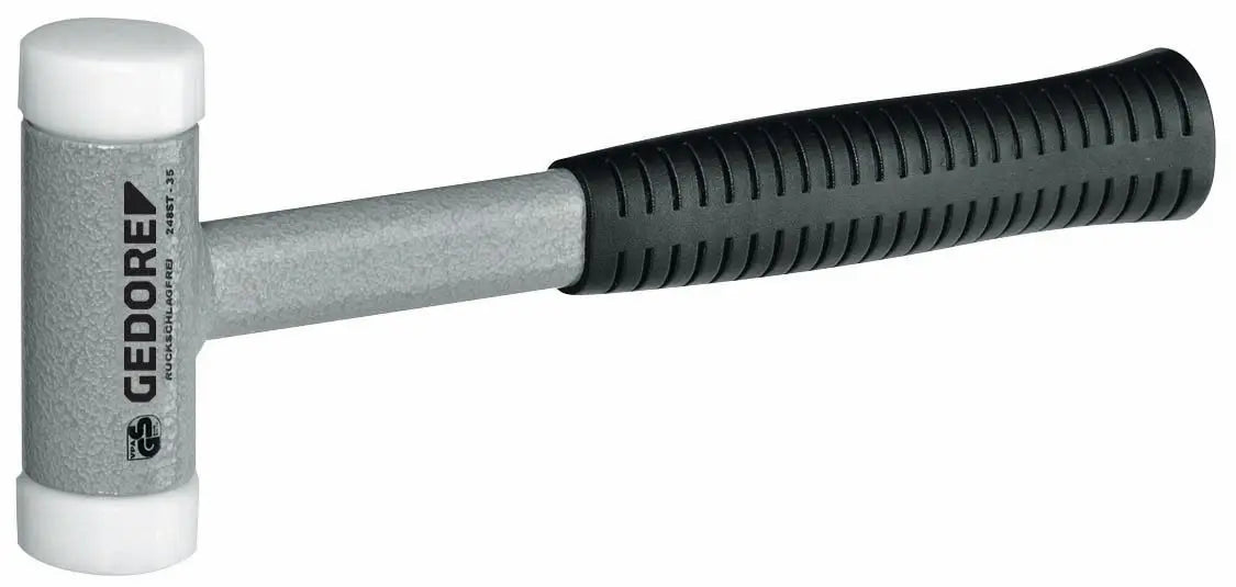 Gedore 8724150 248 ST-70 Terugslagvrije nylon hamer - 2430 gram Gedore 8724150 248 ST-70 Terugslagvrije nylon hamer - 2430 gram