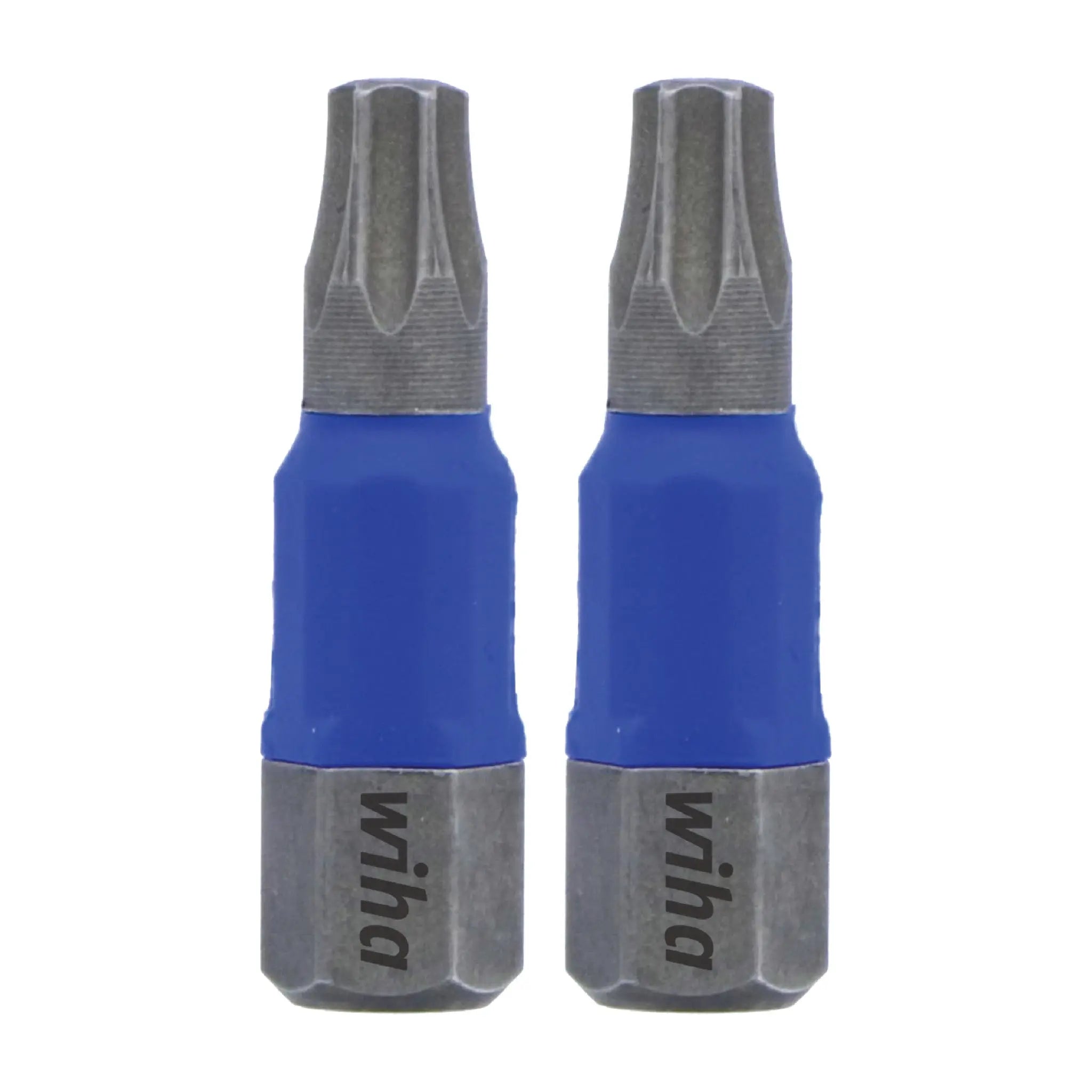 Wiha Set of 2 Terminator Blue Impact Bits, T25 x 1 in - WI 70020 Wiha