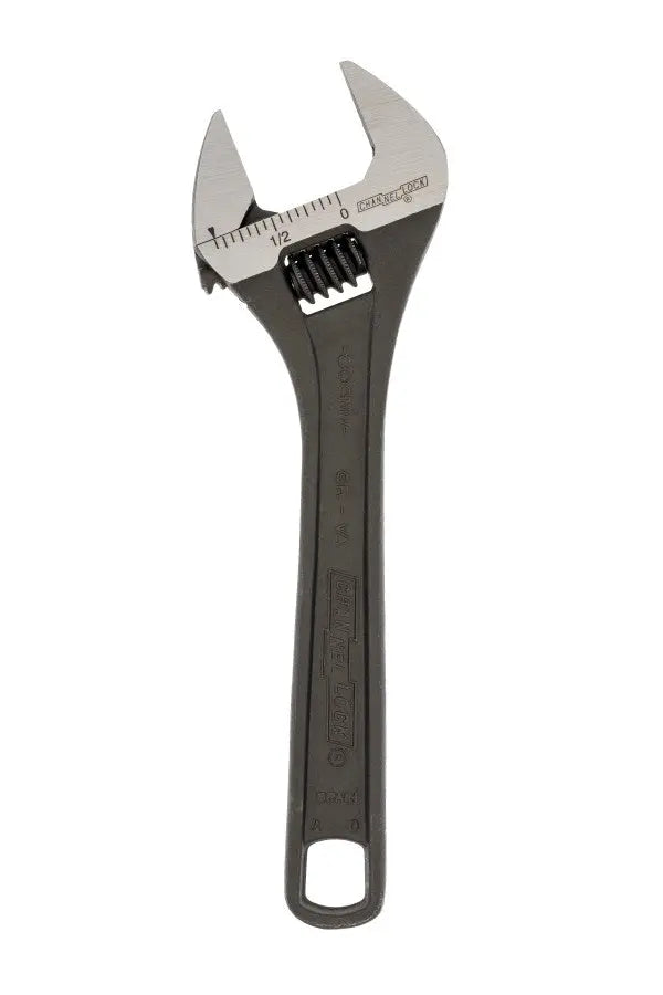 Channellock Black Phosphate Adjustable Wrench, 6.25 in - CL 806NW Adjustable Wrench Channellock