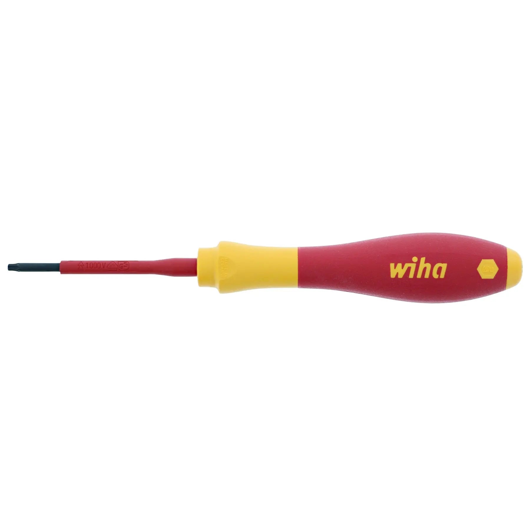 Wiha SoftFinish Security Insulated Torx Screwdriver, T10s - WI 32506 Wiha